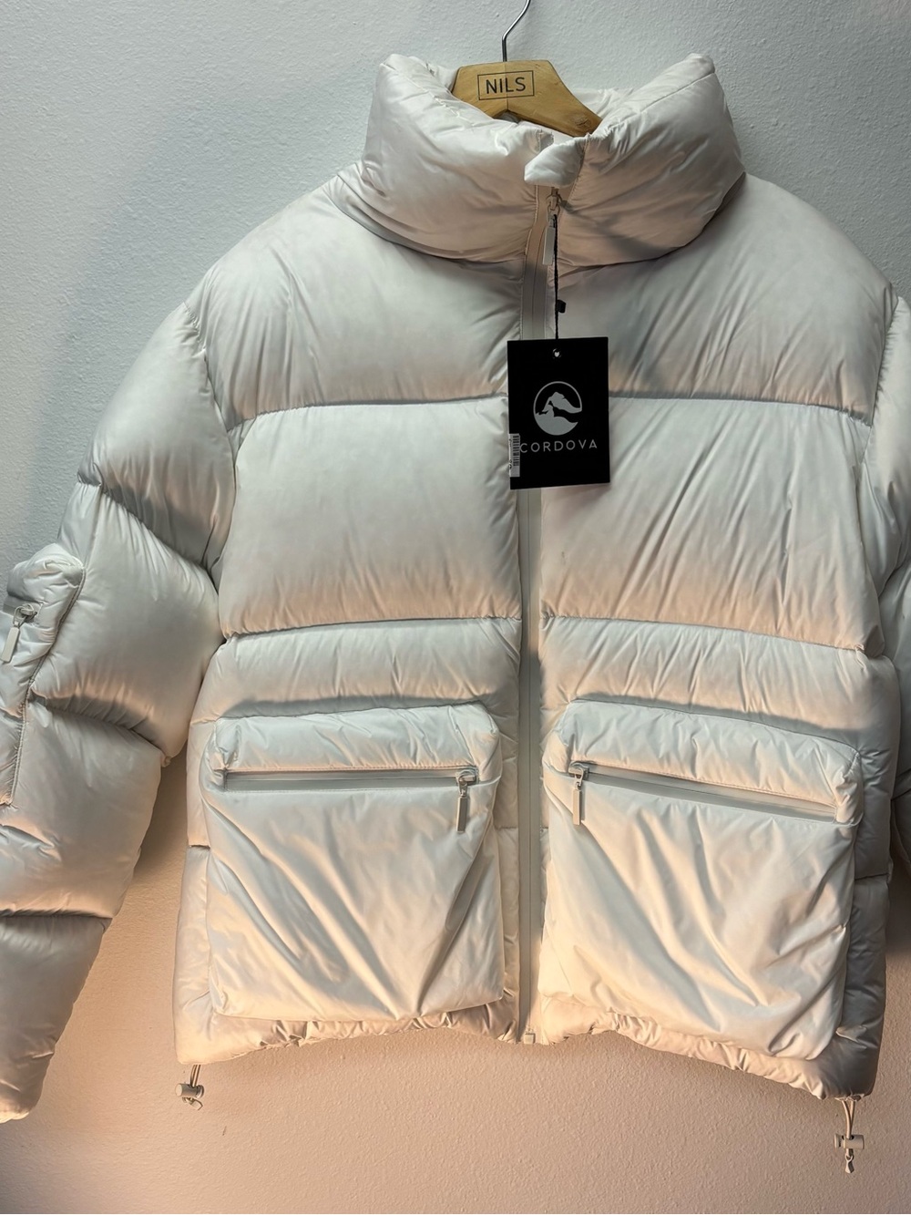 Cordova Women's White Down Puffer Jacket